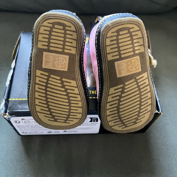 Dr. Martens Pink Crib Boots Size 3 - Picture 5 of 5